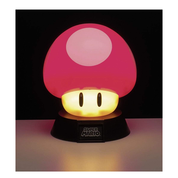 Super Mario Pilz Mushroom Icons Light Lampe Licht Nachtlicht