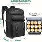 45L Kühltasche Warmhaltetasche Picknickrucksack Lunchtasche Thermotasche Isolierrucksack