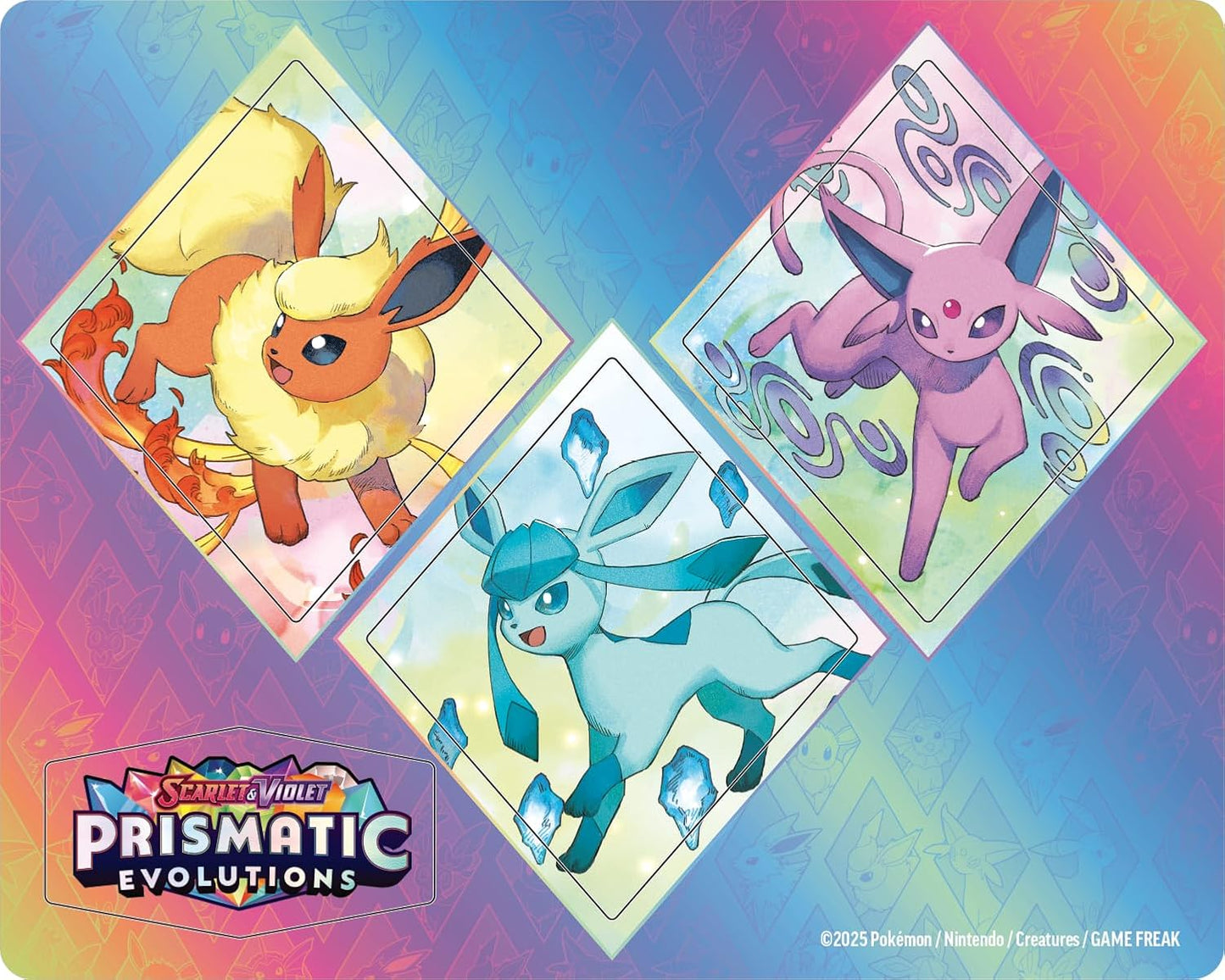 Pokemon prismatische Entwicklungen Tech Sticker Kollektion Glaziola (3er Blister) DE