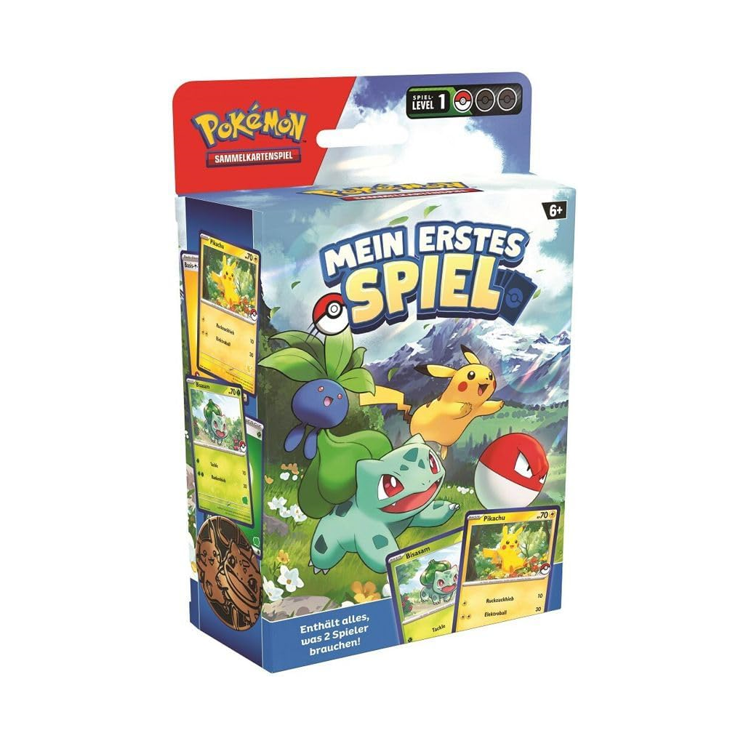 Pokemon mein erstes Spiel (Bisasam & Pikachu oder Glumanda & Schiggy) TCG