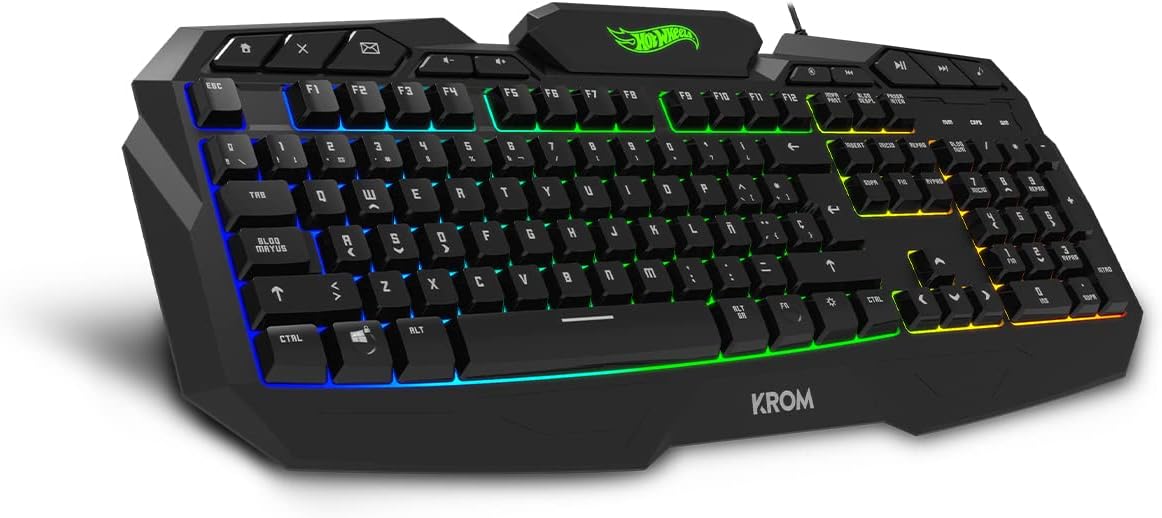 Krom Kit Tastatur inkl Maus und Mauspad - Hot Wheels Kustom Edition 7200dpi - NEU