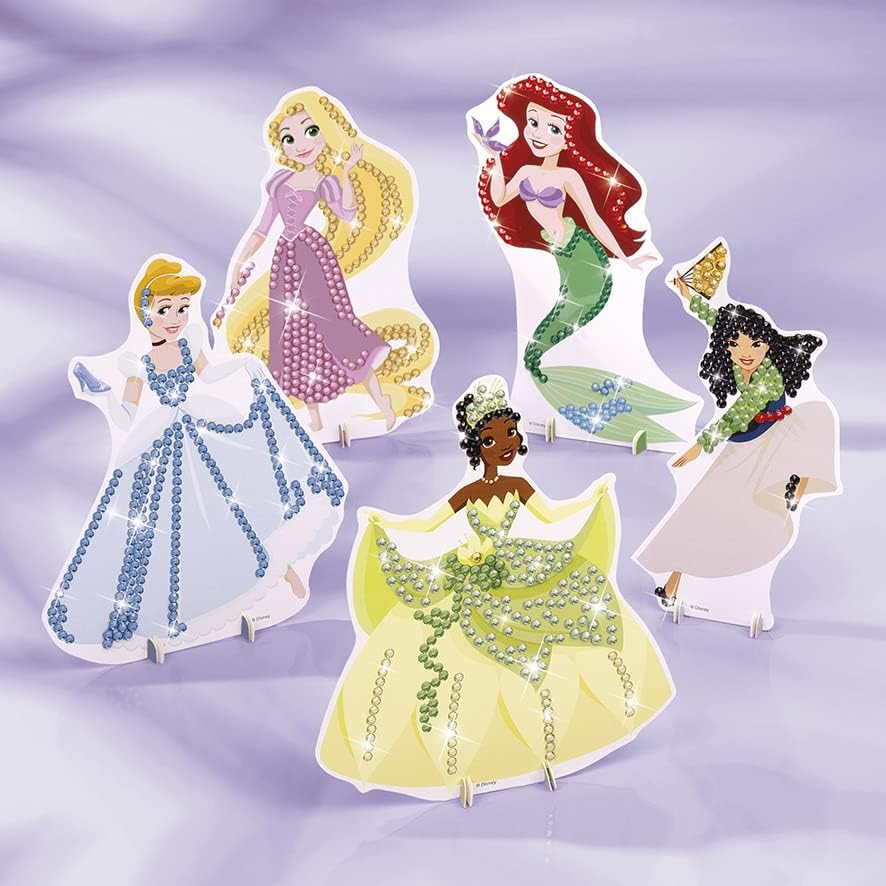 Disney Princess Crystal Art Diamond Painting Set mit 5 Prinzessinnen