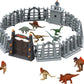 JURASSIC Park World 30. Jubiläum Adventskalender - 24 Türchen mit Mini-Dinosauriern HTK45