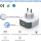 Milfra Smart Wlan Steckdose mit USB, 4er Pack, 16A, Alexa, Smart Home Plug
