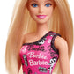 Barbie HRH07 - Barbie-Modepuppe in einem One-Shoulder-Kleid und Schuhen - Mattel