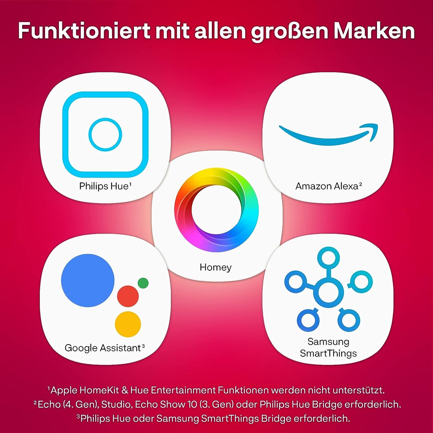 Innr E27 RF 263 Smart Filament LED Lampe - kompatibel Philips Hue, Alexa & Google (bridge erforderlich), Vintage, 2200K