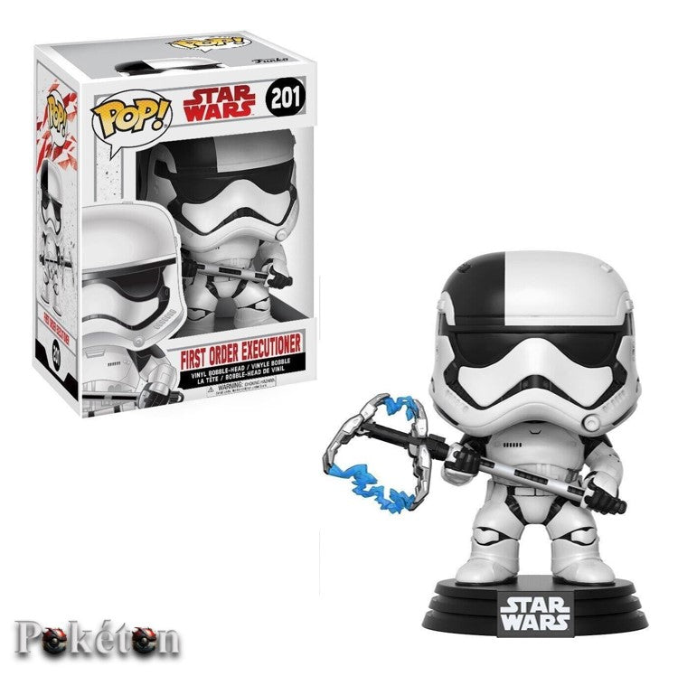 FUNKO POP Star Wars #201 First Order Executioner - Vinyl Figur NEU OVP