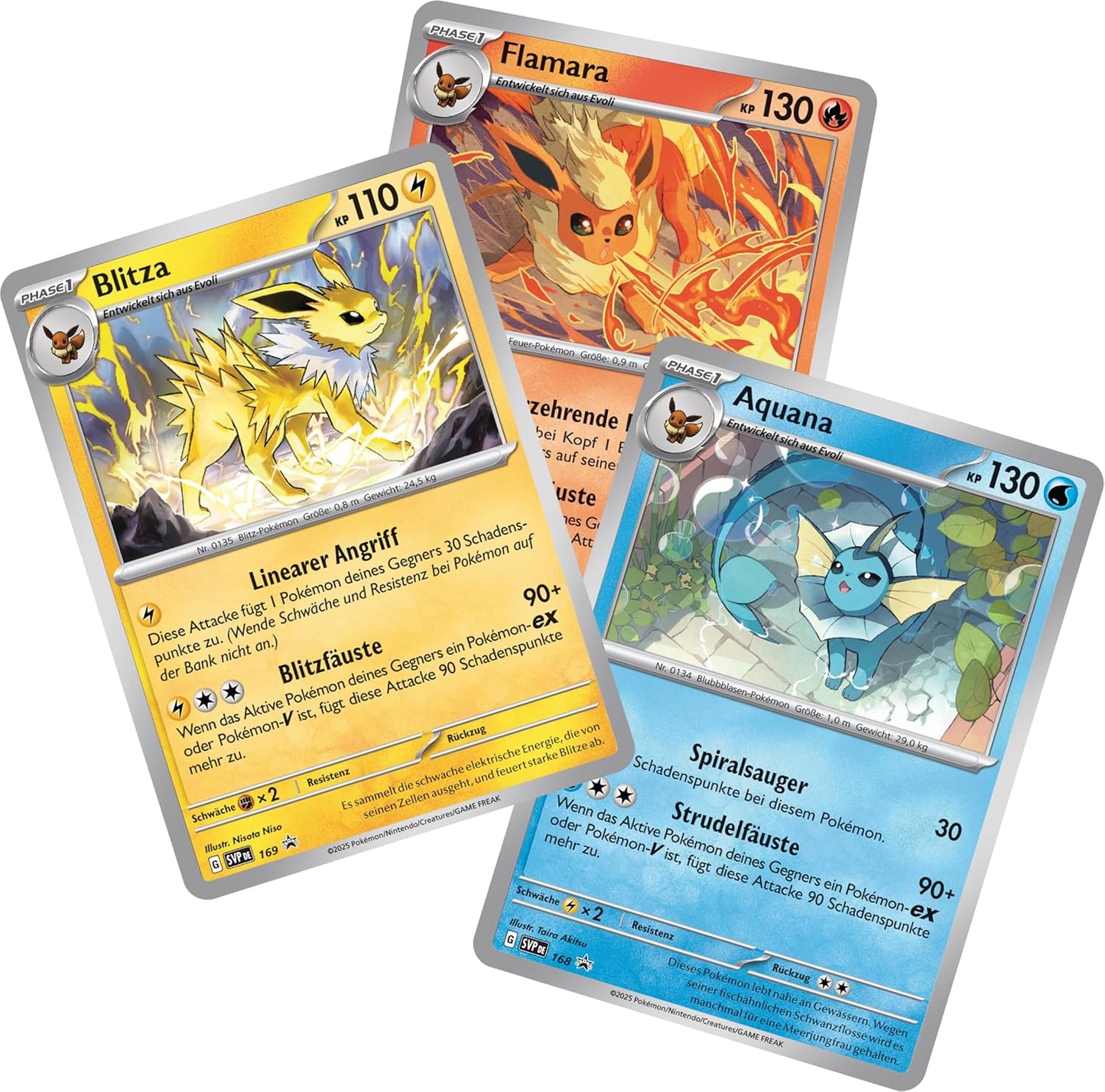 Pokemon prismatische Entwicklungen Poster Kollektion (3 Booster Packs + 3 Promo) DE