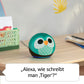 Echo Dot Kids (5. Generation, 2022) inkl 1 Jahr Amazon Kids+ Mitgliedschaft - für Kinder - Eulen-Design