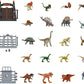JURASSIC Park World 30. Jubiläum Adventskalender - 24 Türchen mit Mini-Dinosauriern HTK45