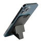 Kickstand Wallet schwarz Karten-Etui Handy Smartphone Halterung for Apple Ihpone Samsung & more