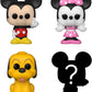 Funko Bitty POP! Disney - Mickey Mouse, Minnie, Pluto + Überraschungs-Figur