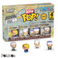 Funko Bitty POP! 4x One Piece - Sanji, Zeff, Krieg + eine zufällige Figur - NEU
