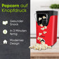 Liebfeld Popcornmaschine - Heißluft Popcorn Maker ohne Fett & Öl - Retro Küchen Gadget