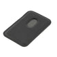 Kickstand Wallet schwarz Karten-Etui Handy Smartphone Halterung for Apple Ihpone Samsung & more