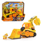 Rubble & Crew - Bulldozer Planierraupen-Baufahrzeug Spielzeug mit Licht & Geräuschen