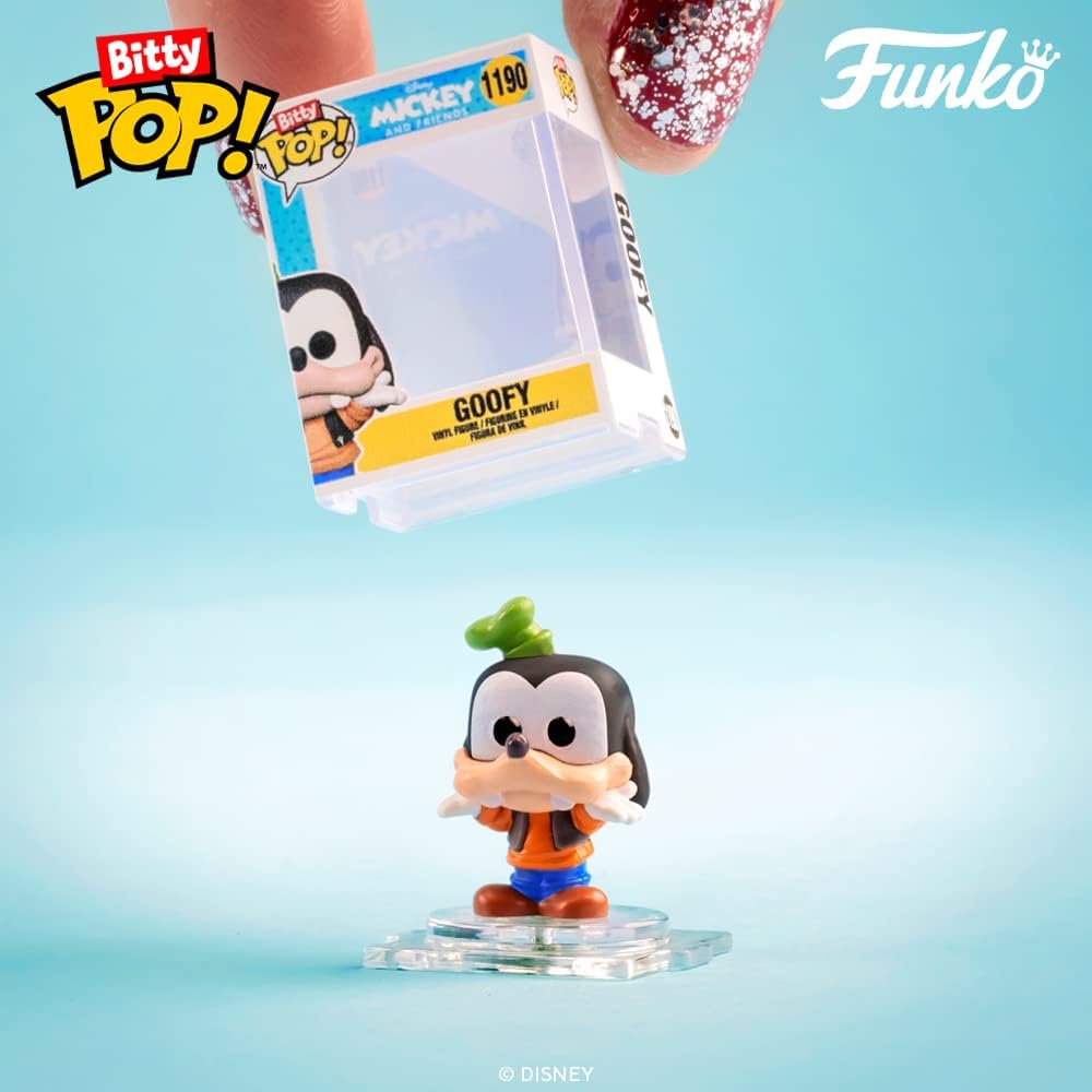 Funko Bitty POP! Disney - Goofy, Chip, Minnie Mouse + Überraschungs-Figur