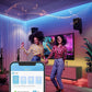 Govee LED Strip 40m, Bluetooth RGB LED Streifen mit App-Steuerung, Farbwechsel, Musik Sync (Kopie)