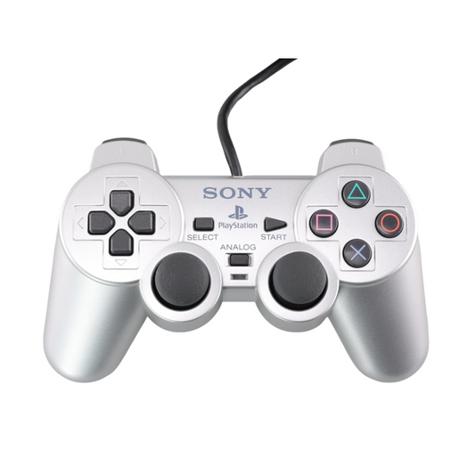 Playstation 2  Ps2 Controller - Original Sony - Dualshock -  silber - sehr gut