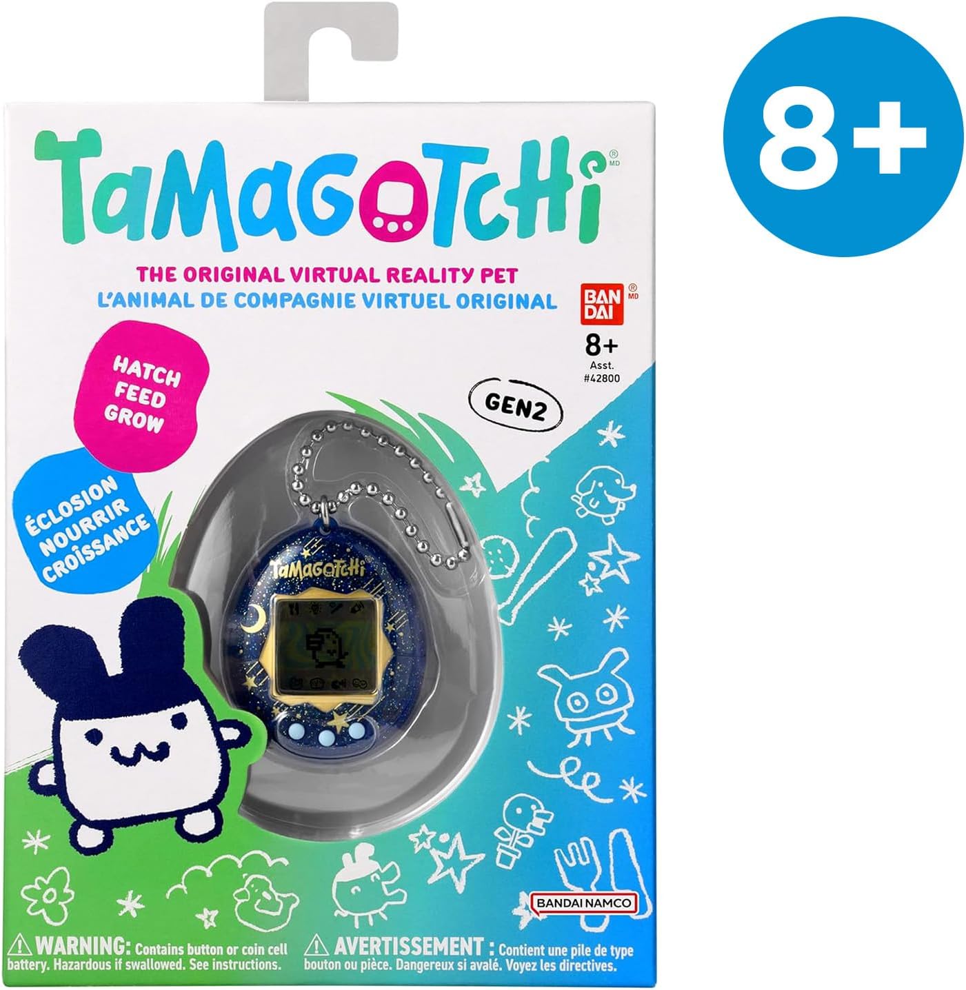 Bandai - Tamagotchi - Original - Starry Night - virtuelles Haustier - Spielzeug - NEU