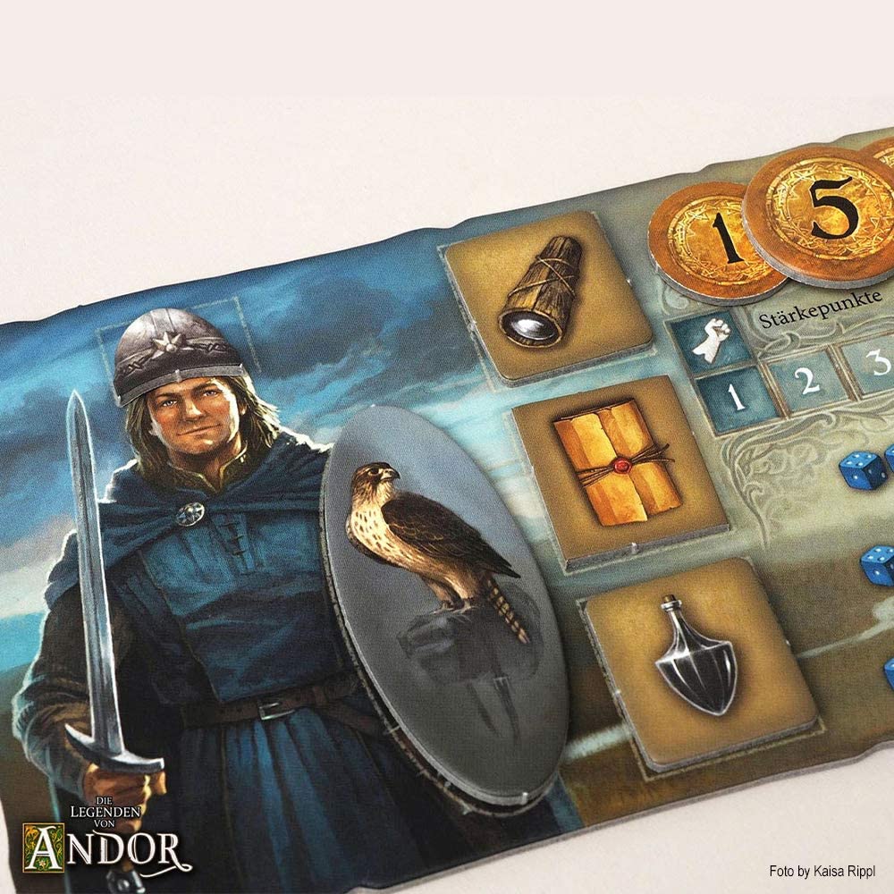 Die Legenden von Andor - Gesellschaftsspiel Brettspiel 2-4 Spieler - Kosmos 691745