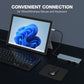 USB C Docking Station 9 in 1 Hub Adapter 4K HDMI USB 3.0 PD SD/TF Kartenleser MacBook Pro/Air, Surface