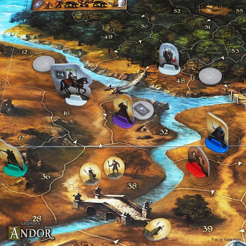 Die Legenden von Andor - Gesellschaftsspiel Brettspiel 2-4 Spieler - Kosmos 691745