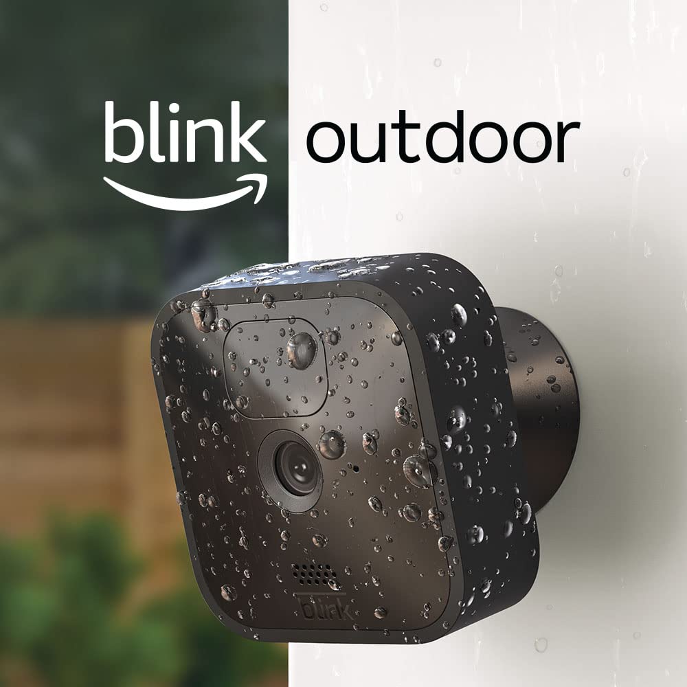 Amazon Blink Outdoor inkl Blink Sync Module 2 / 3x kabellose HD-Überwachungskamera / Alexa / 3 Kameras