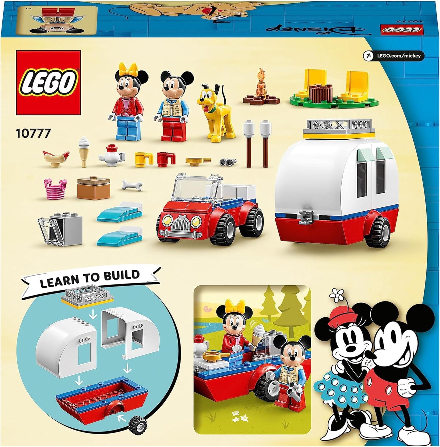 LEGO 10777 Disney Mickys und Minnies Campingausflug, Wohnmobil - NEU OVP