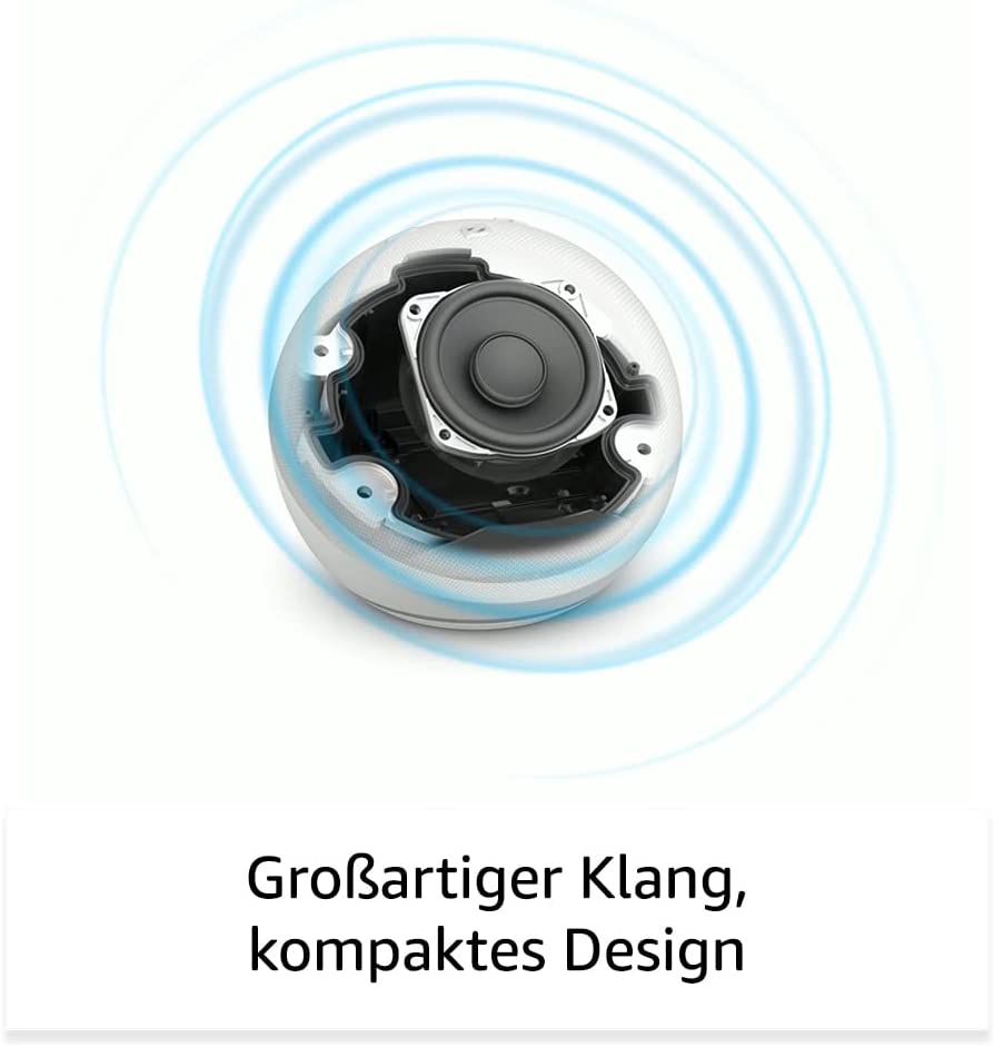 Amazon Echo Dot (5. Generation, 2022) | Bluetooth Lautsprecher mit Alexa | Tiefseeblau