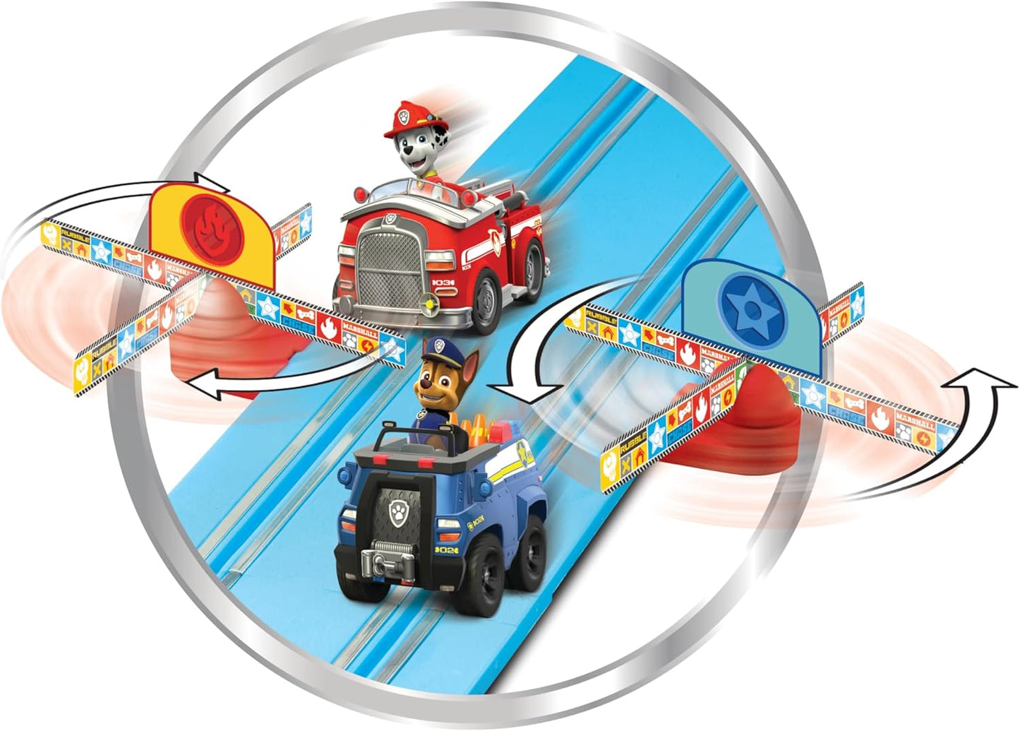 Carrera First PAW Patrol 3,5m Rennbahn Spielbahn für Kinder mit Licht & Sound - B-Ware