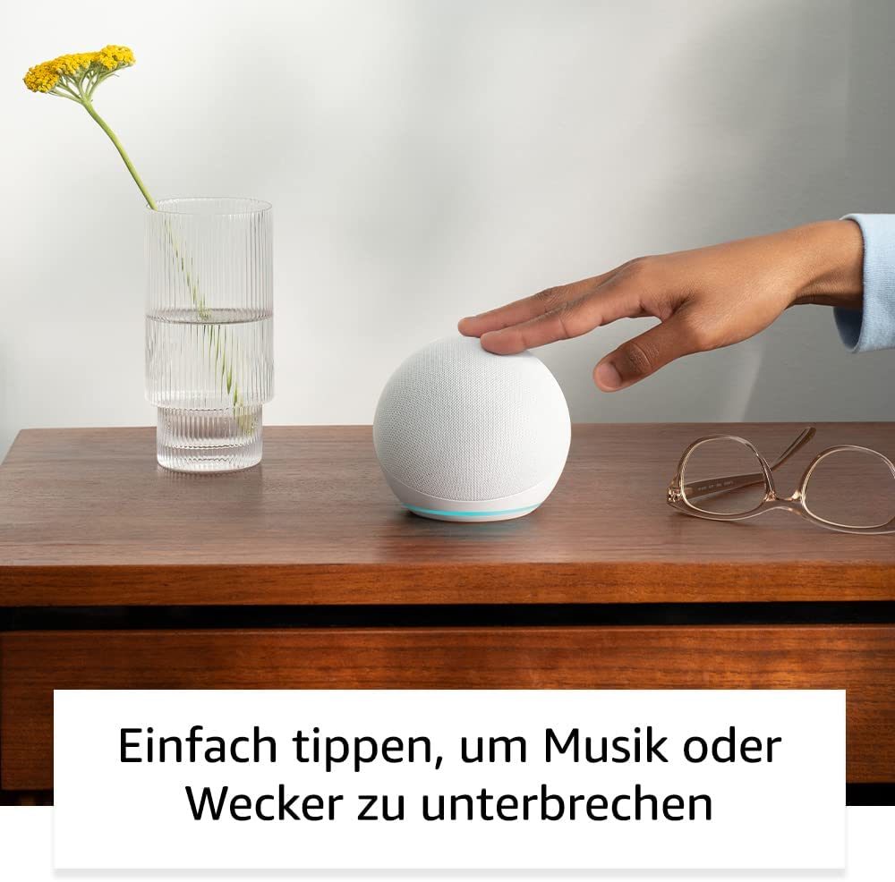 Amazon Echo Dot (5. Generation, 2022) | Bluetooth Lautsprecher mit Alexa | Tiefseeblau