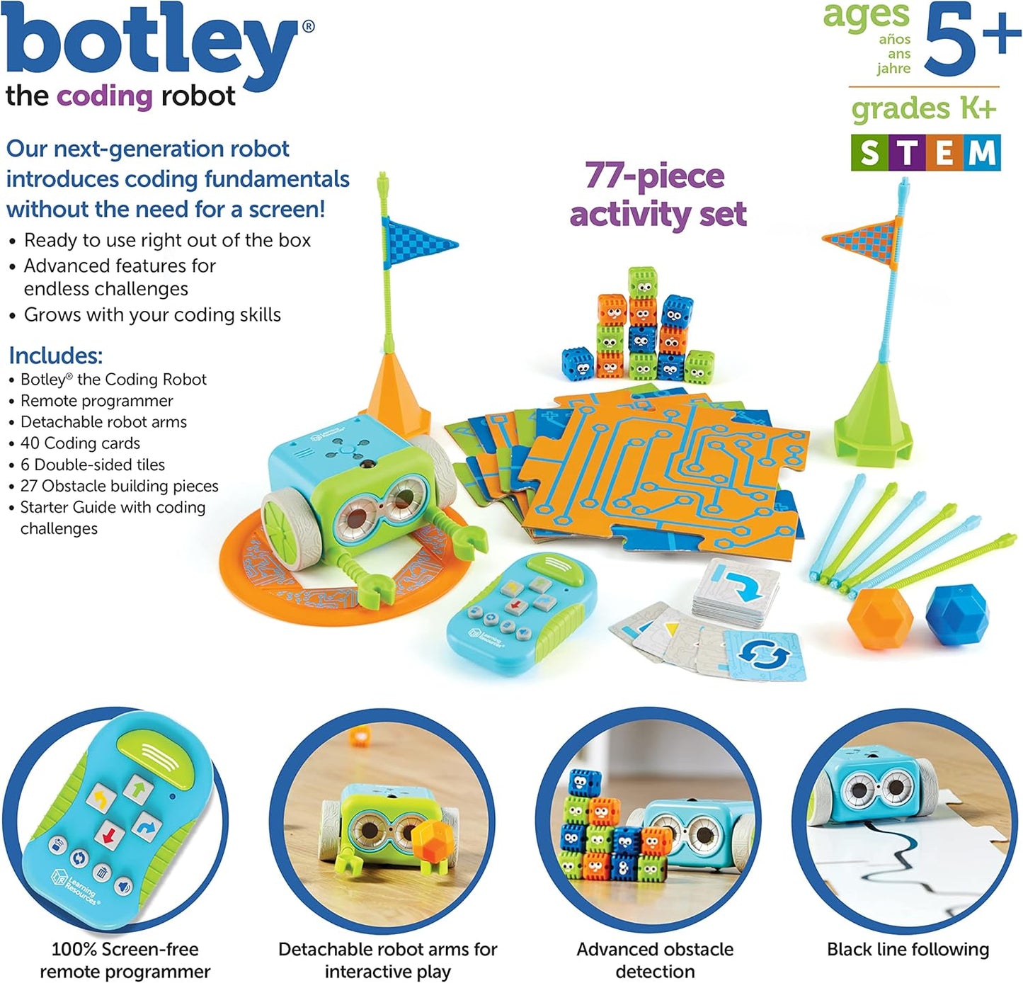 Botley - programmierbarer Roboter Lernspielzeug - Kinder Spielzeug - NEU