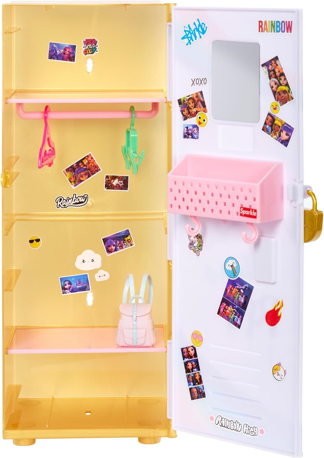 Rainbow High Design & Style Puppe mit Schließfach Spielset Kinder Geschenk Spielzeug - NEU