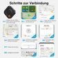 Smart Tag - Air Tracker Tag 2er Pack (Apple iOS 14.5+) wasserdicht Bluetooth-Schlüsselfinder