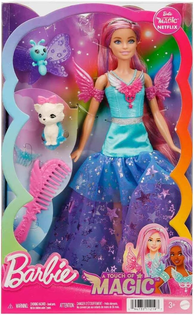 Barbie HLC32 - Touch of Magic Netflix - Ein verborgener Zauber Malibu Roberts Puppe - Mattel