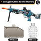 Gel-Ball-Blaster, elektrischer Splatter-Ball-Blaster, mit Schutzbrille, 50000 Munition