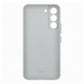 Original Samsung Leather Cover Hülle EF-VS901 für Galaxy S22 Light Gray Grau