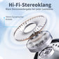 Bluetooth Kopfhörer Sport Kabellos mit Mic 120 Std Dual LED Anzeige Wasserdicht In-Ear Headphones 3D Stereo