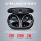 Bluetooth Kopfhörer Sport Kabellos mit Mic 120 Std Dual LED Anzeige Wasserdicht In-Ear Headphones 3D Stereo