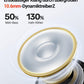 LavaBeans Bluetooth Kopfhörer in Ear, 126H Wiedergabe Kabellos LED Wireless Earbuds, IPX 8 Wasserdicht, Noise Cancelling Sport Ohrhörer