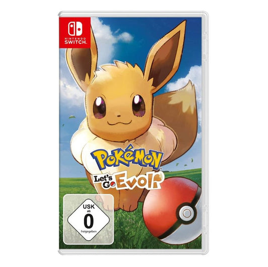 Nintendo Switch - Pokemon Let's go Evoli - gebraucht - sehr gut