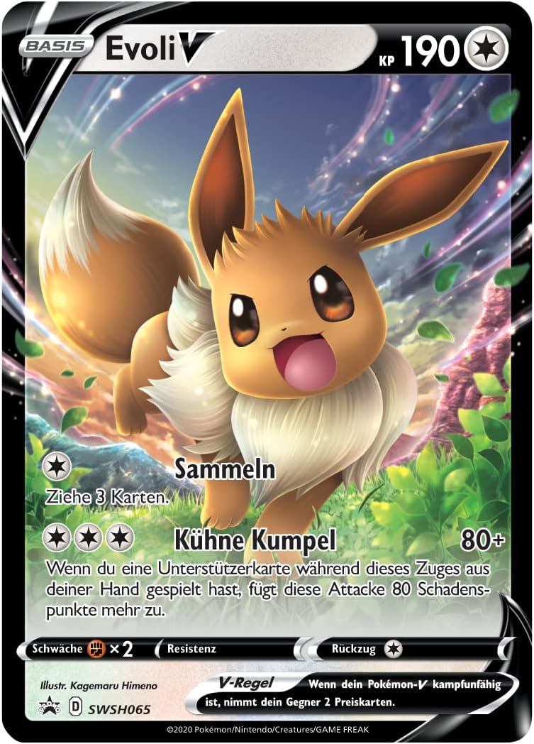 Pokémon-Sammelkartenspiel: Kampfakademie (Liberlo-V, Pikachu-V & Evoli-V)