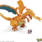 Mega GWY77 Mattel - Pokemon Glurak Charizard 222 Teile Spielzeug - NEU