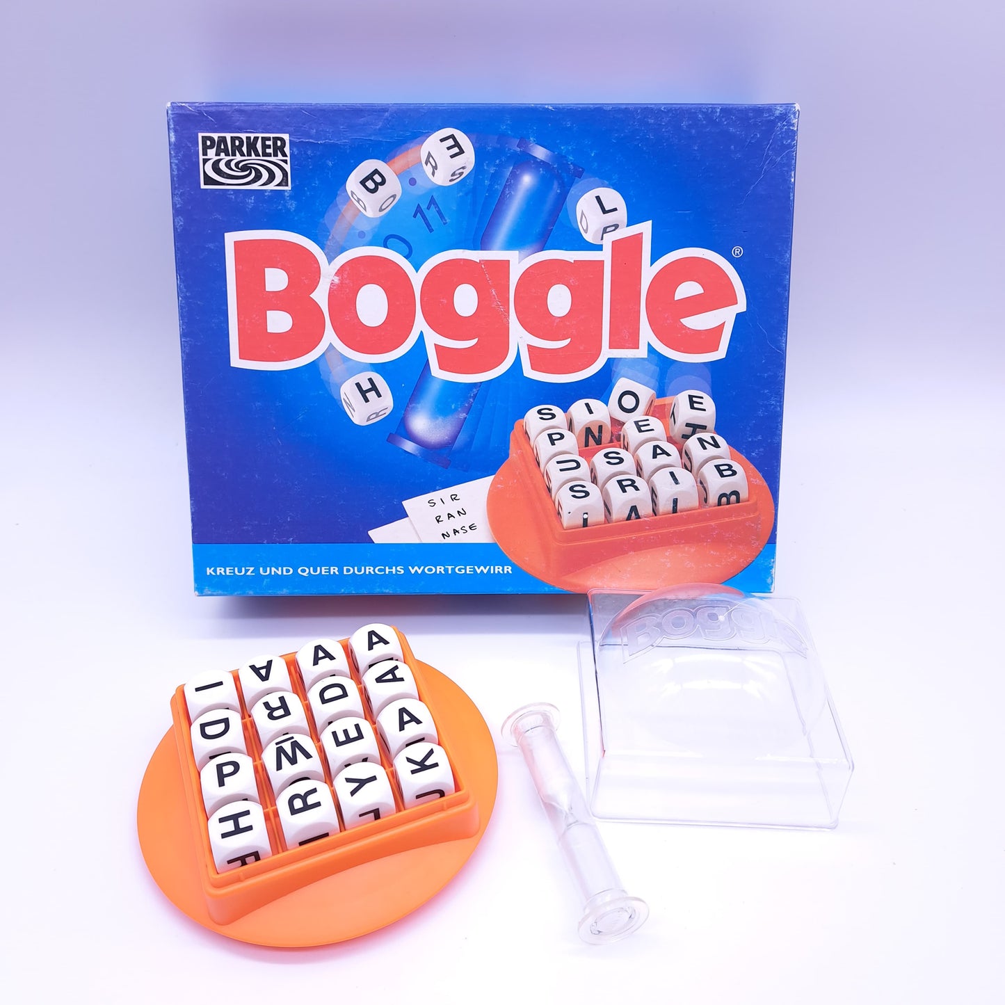 Parker Boggle 1994 Brettspiel Gesellschaftsspiel Familienspiel - gebraucht