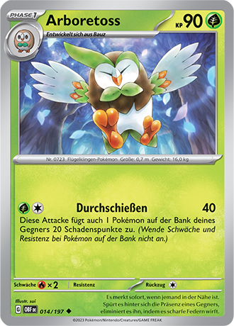 Pokemon Karmesin & Purpur - Obsidian Flammen (Karten 1-99 zur Auswahl)