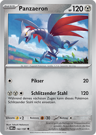 Pokemon Karmesin & Purpur - Obsidian Flammen (Karten 100-199 zur Auswahl)