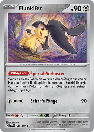 Pokemon Karmesin & Purpur - Obsidian Flammen (Karten 100-199 zur Auswahl)
