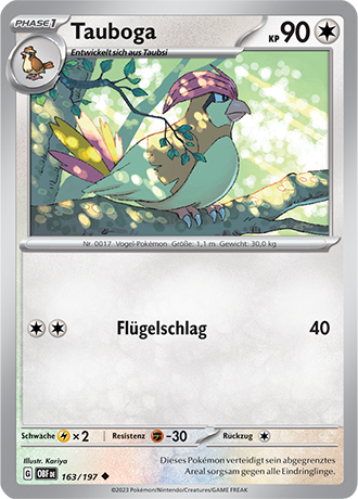 Pokemon Karmesin & Purpur - Obsidian Flammen (Karten 100-199 zur Auswahl)