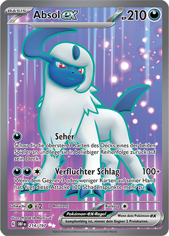 Pokemon Karmesin & Purpur - Obsidian Flammen (Karten 200-230 zur Auswahl)